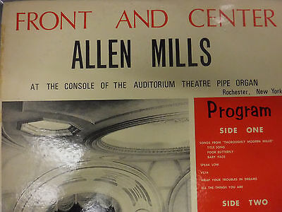 Front aand Center Allen Mills 33RPM 020416 TLJ