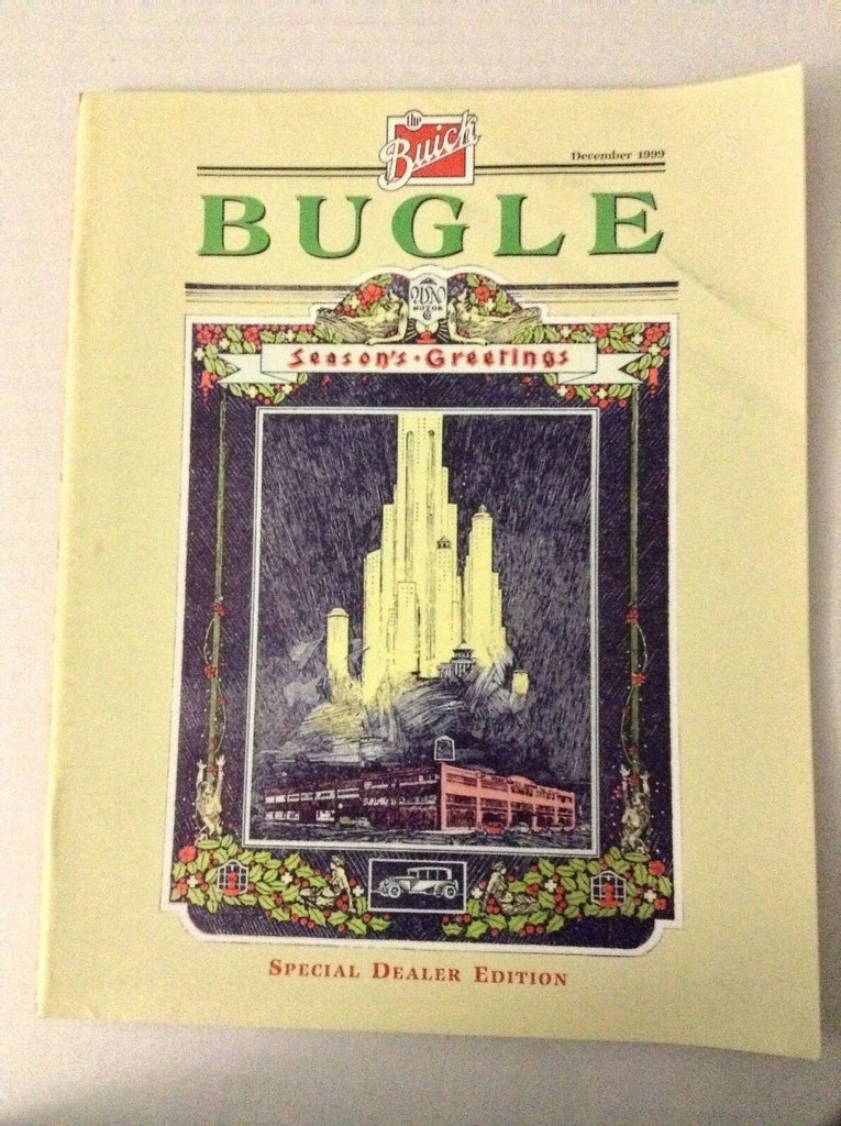 Buick Bugle Magazine Special Dealer Edition December 1999 032017NONRH