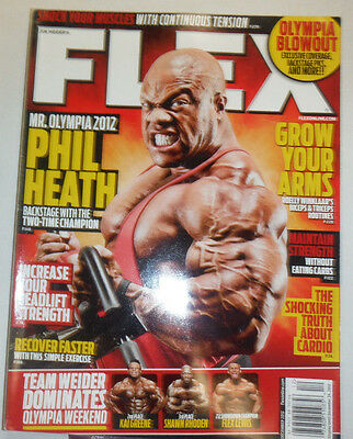 Flex Magazine Phil Heath & Maintain Strength December 2012 120914R