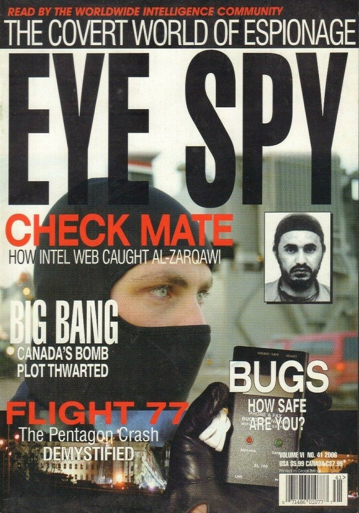 Eye Spy Magazine Vol.6 #41 2006 Ronald Reagan Jim Judd Dick Marty 053019DBE