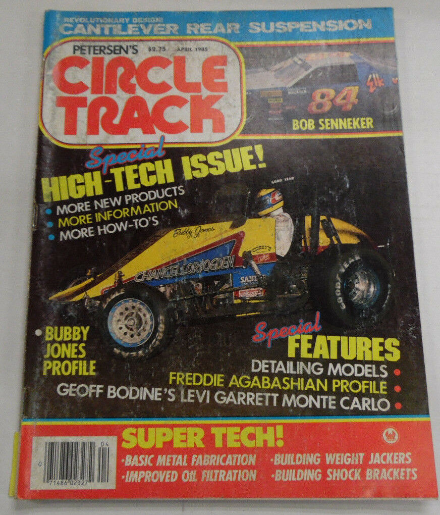 Circle Track Magazine Detailing Models Geoff Bodine April 1985 NO ML 040317nonr