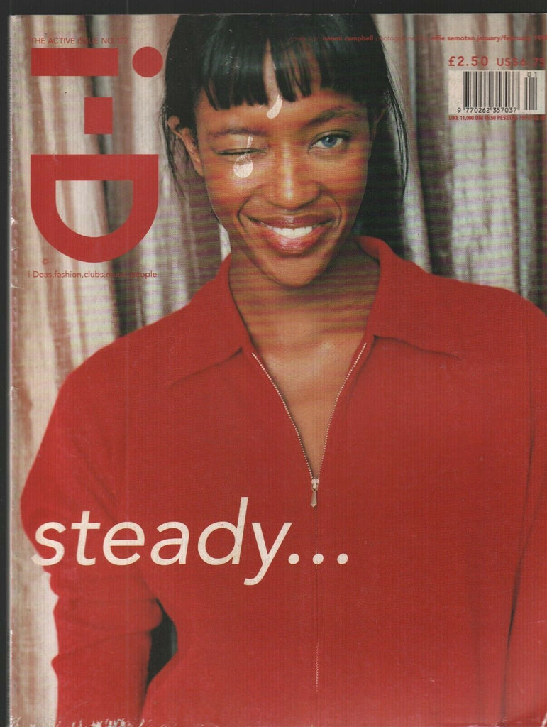 i-D Pop Culture Magazine January February 1998 Naomi Campbell 020421ame
