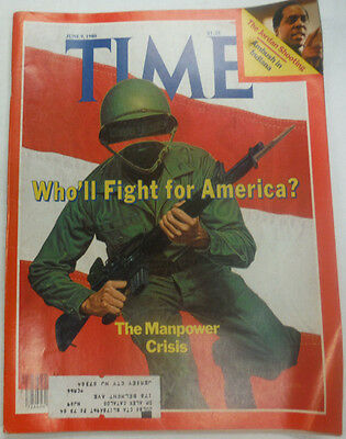 Time Magazine Who'll Fight For America The Manpower Crisis June 1980 041515R