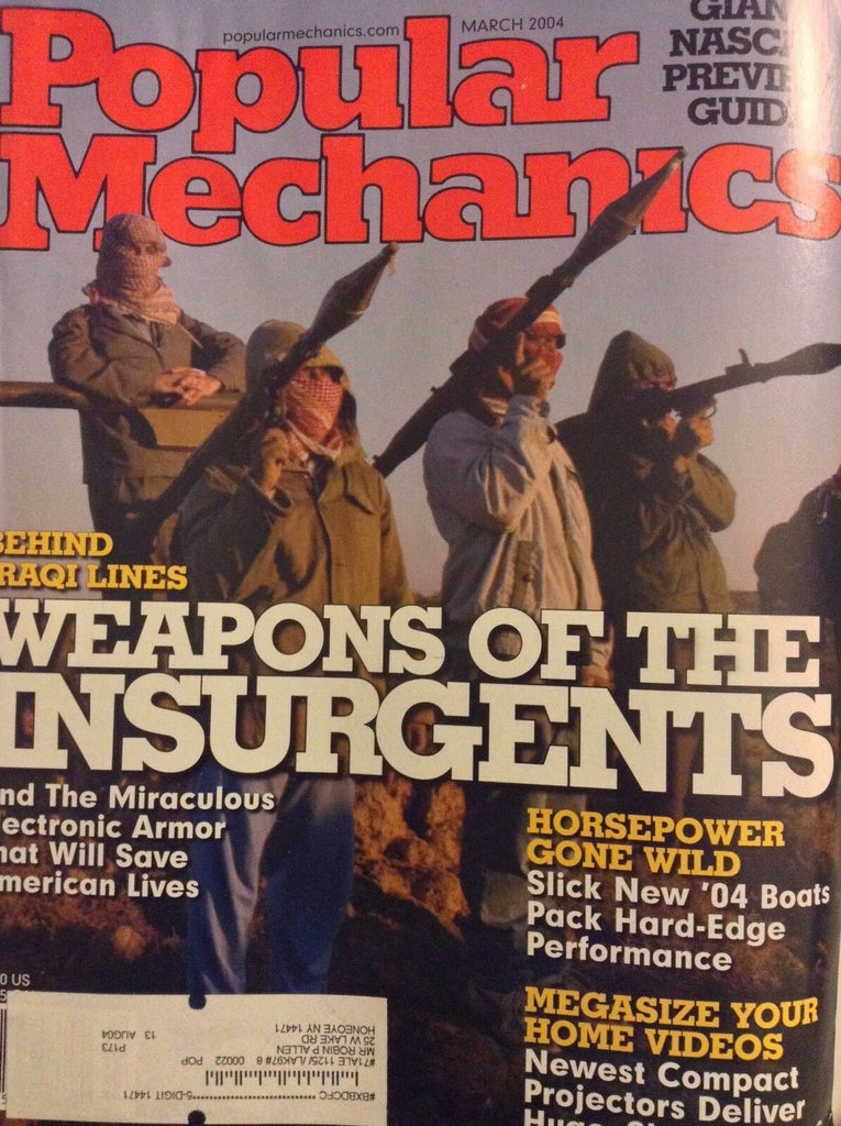 Popular Mechanics Magazine Weapons Of The Insurgents March 2004 051218nonrh
