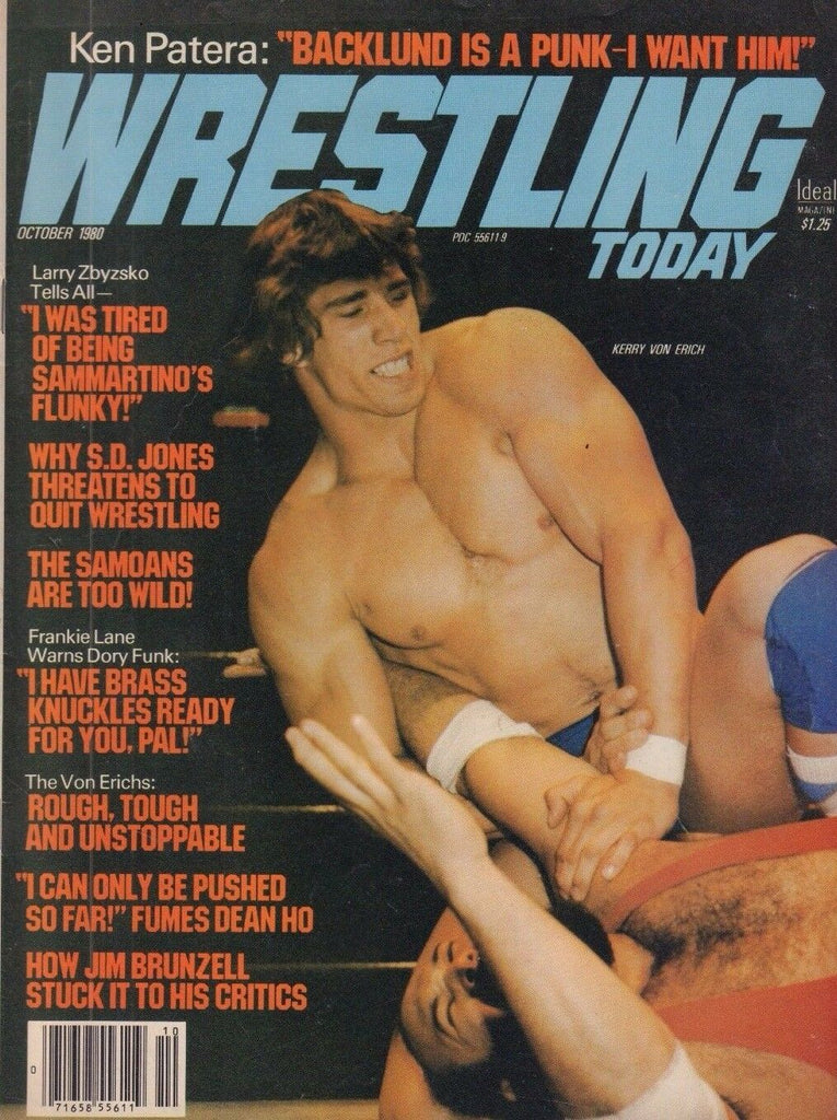 Wrestling Today October 1980 Kerry Von Erich, Ken Patera 040717nonDBE2