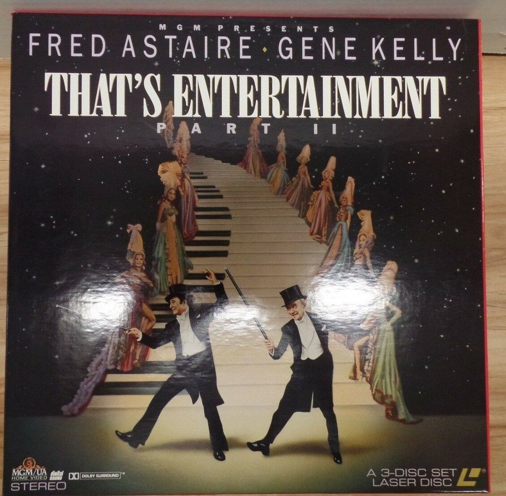 Thats Entertainment Part 2 Fred Astaire Gene Kelly MGM 1992 Laserdisc 071018DBLD