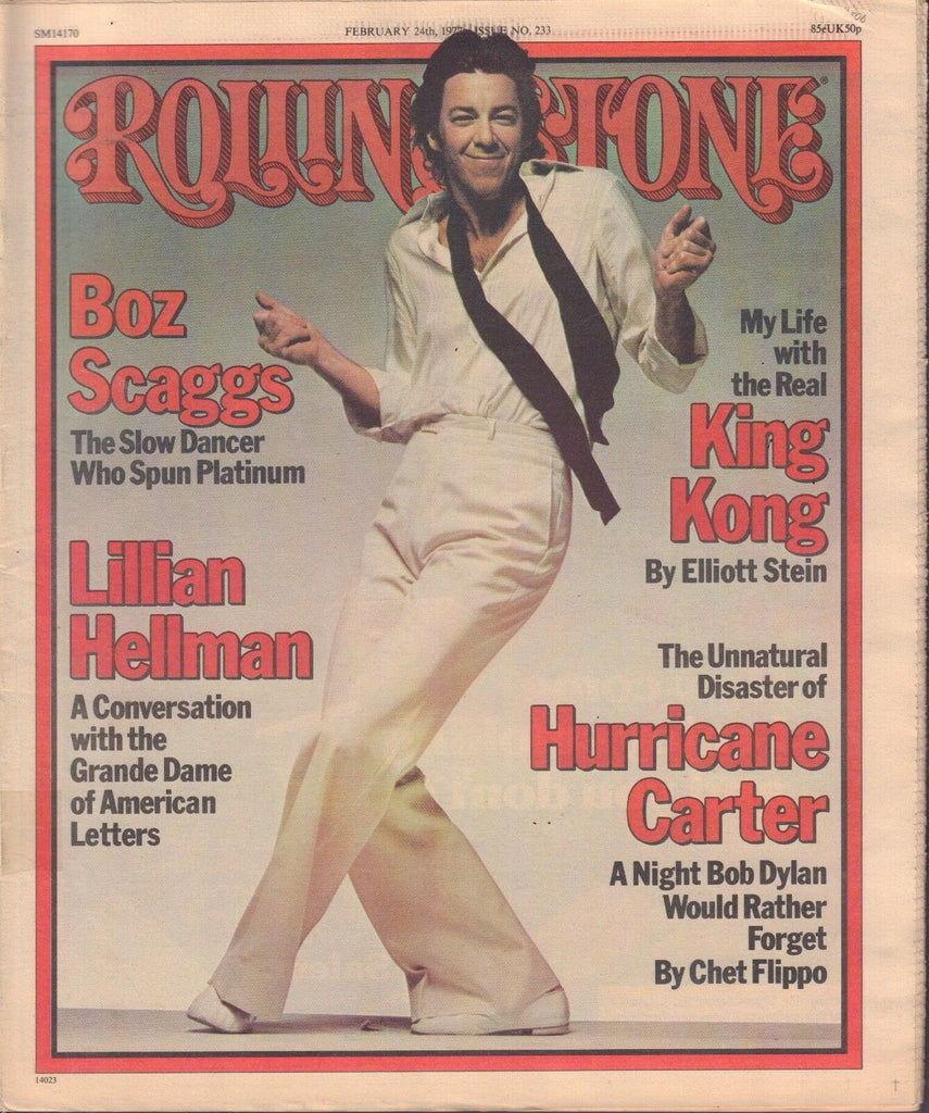 Rolling Stone February 24 1977 Box Scaggs, Lillian Hellman 053017nonDBE