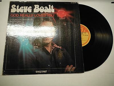 33 RPM Vinyl Steve God Really Loves You Singcor ZLP97S Autograph w/COA 102814KME