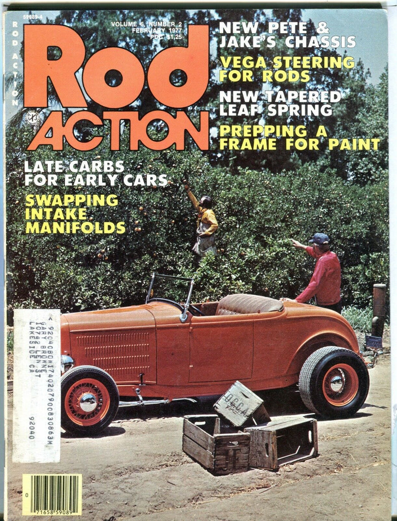 Rod Action Magazine February 1977 Vega Steering EX w/ML 031017nonjhe