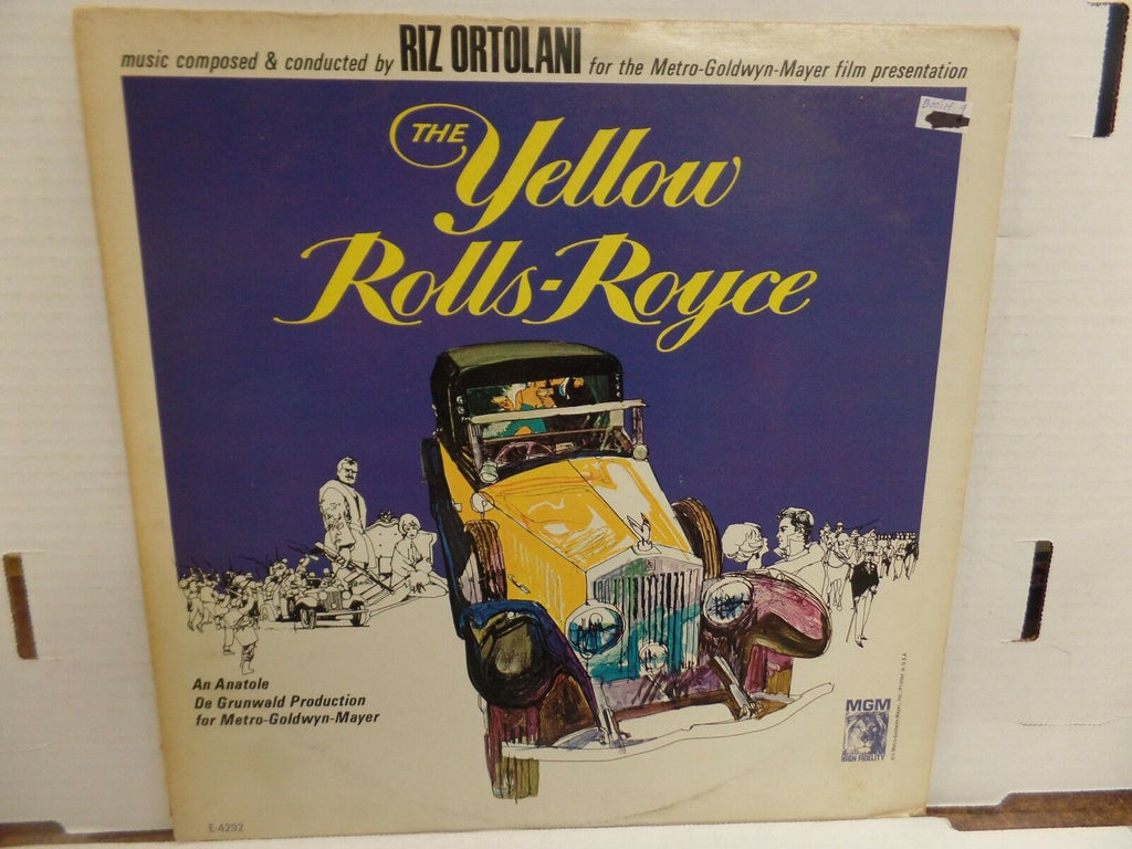Riz Ortolani The Yellow Rolls-Royce MGM E-4292 33rpm 110316DBE