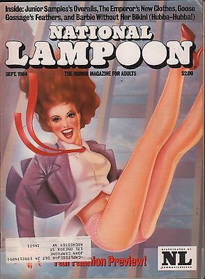 National Lampoon September 1984 Fall Fashion Preview w/ML EX 122915DBE2