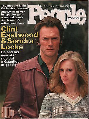 People Weekly February 13 1978 Clint Eastwood, Sondra Locke VG 020116DBE