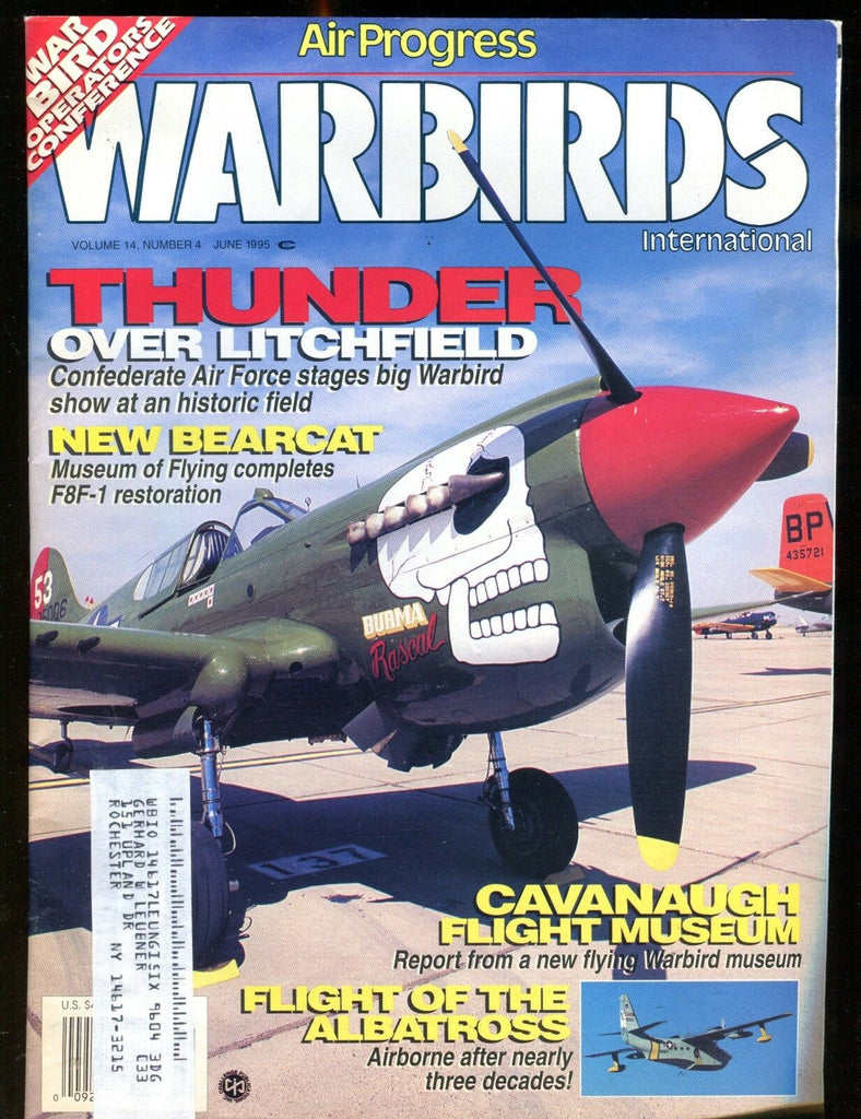 Air Progress Warbirds International Magazine June 1995 EX w/ML 122916jhe