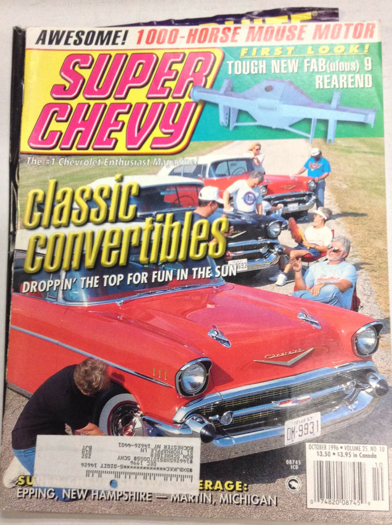 Super Chevy Magazine Classic Convertibles October 1996 050317nonr