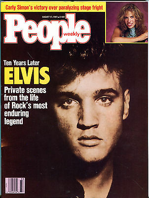 People Magazine August 17 1987 Elvis Presley EX 081716jhe