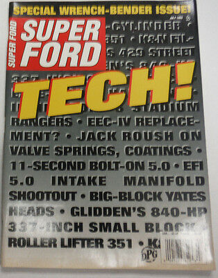 Super Ford Magazine Tech Special Wrench Bender Issue July 1993 072415R
