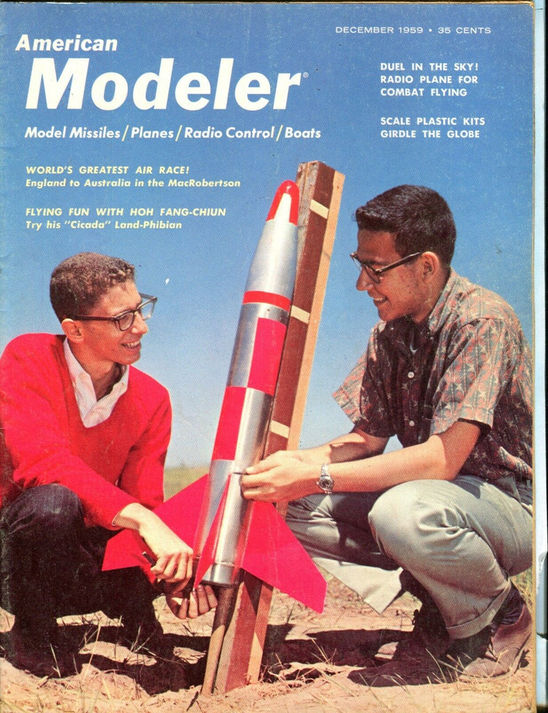 American Modeler Magazine December 1959 Hoh Fang-Chiun VG No ML 040517nonjhe
