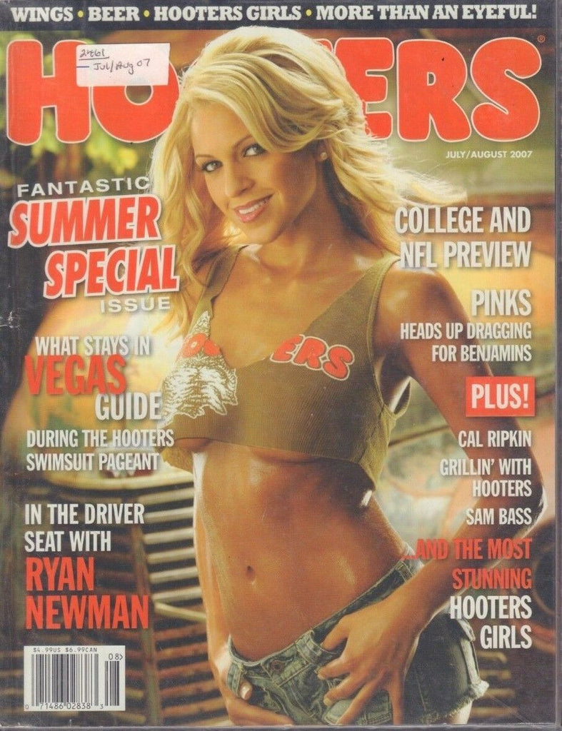 Hooters July August 2007 Ryan Newman Cal Ripkin 121418DBE