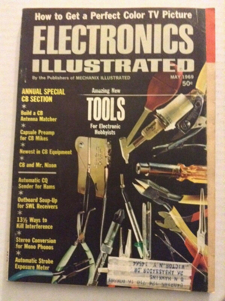 Electronics Illustrated Tools For Hobbyists May 1969 092019nonrh