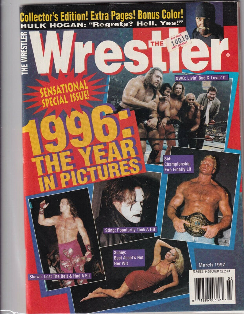 The Wrestler Sting Sid Vicious Shawn Michaels March 1997 062519nonr