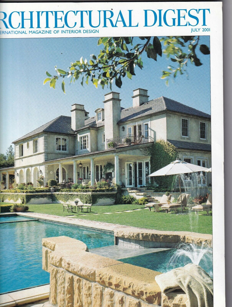 Architectural Digest Visit To Rob Lowe's July 2001 051419nonr