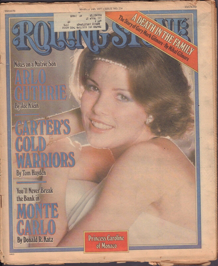 Rolling Stone March 10 1977 Princess Caroline, Monte Carlo w/ML 122116DBE2