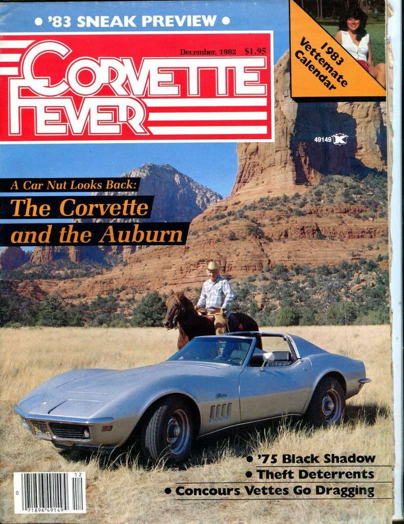 Corvette Fever Magazine December 1982 Corvette And The Auburn 070517nonjhe