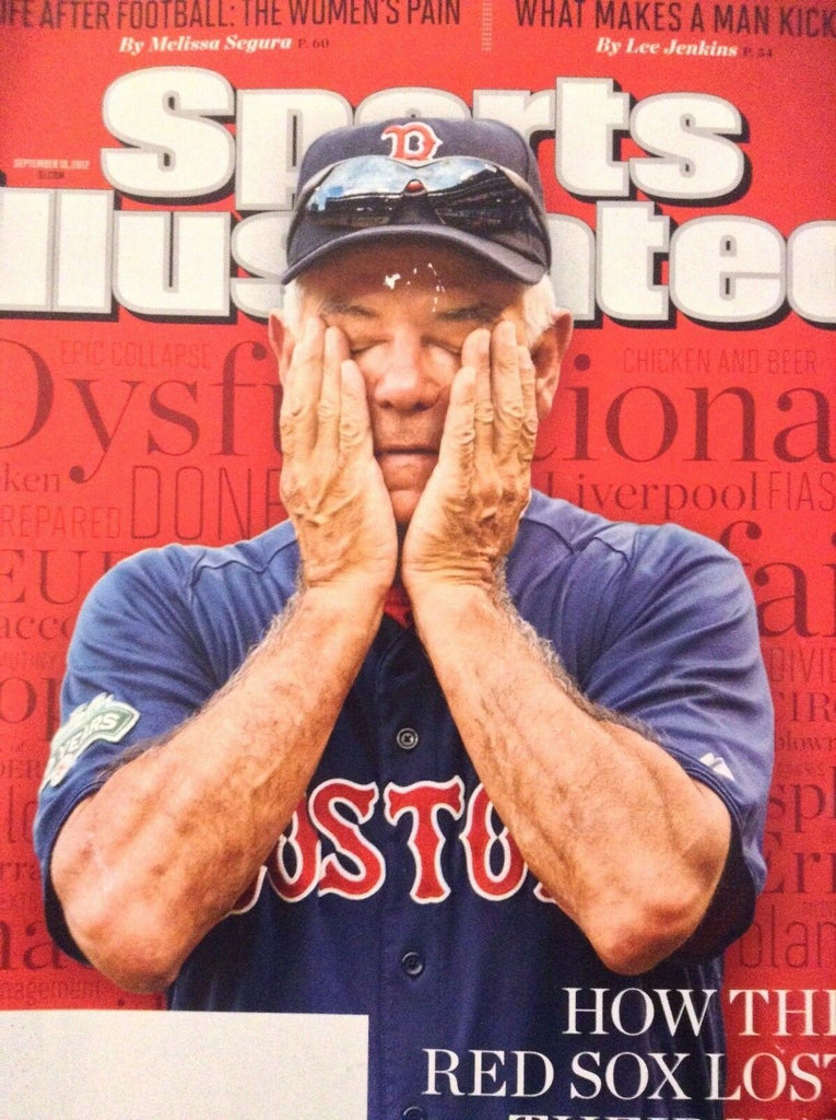 Sports Illustrated Magazine How The Red Sox Lost September 10, 2012 121218nonrh