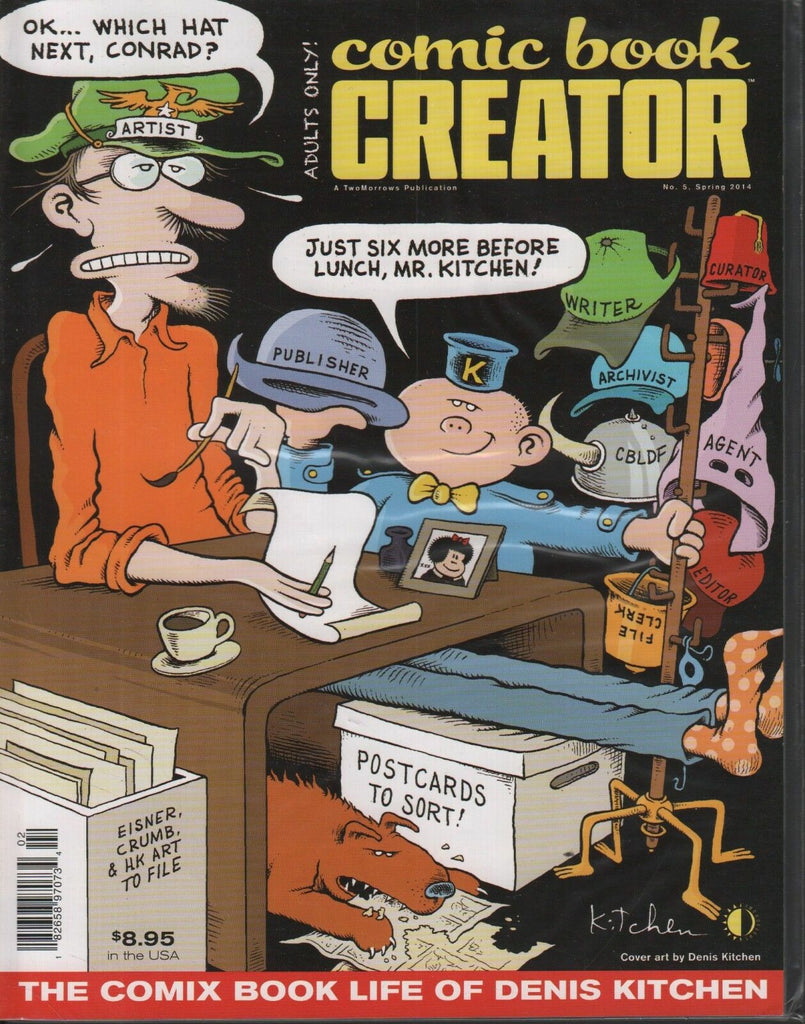 Comic Book Creator Spring 2014 Denis Kitchen 032818DBE