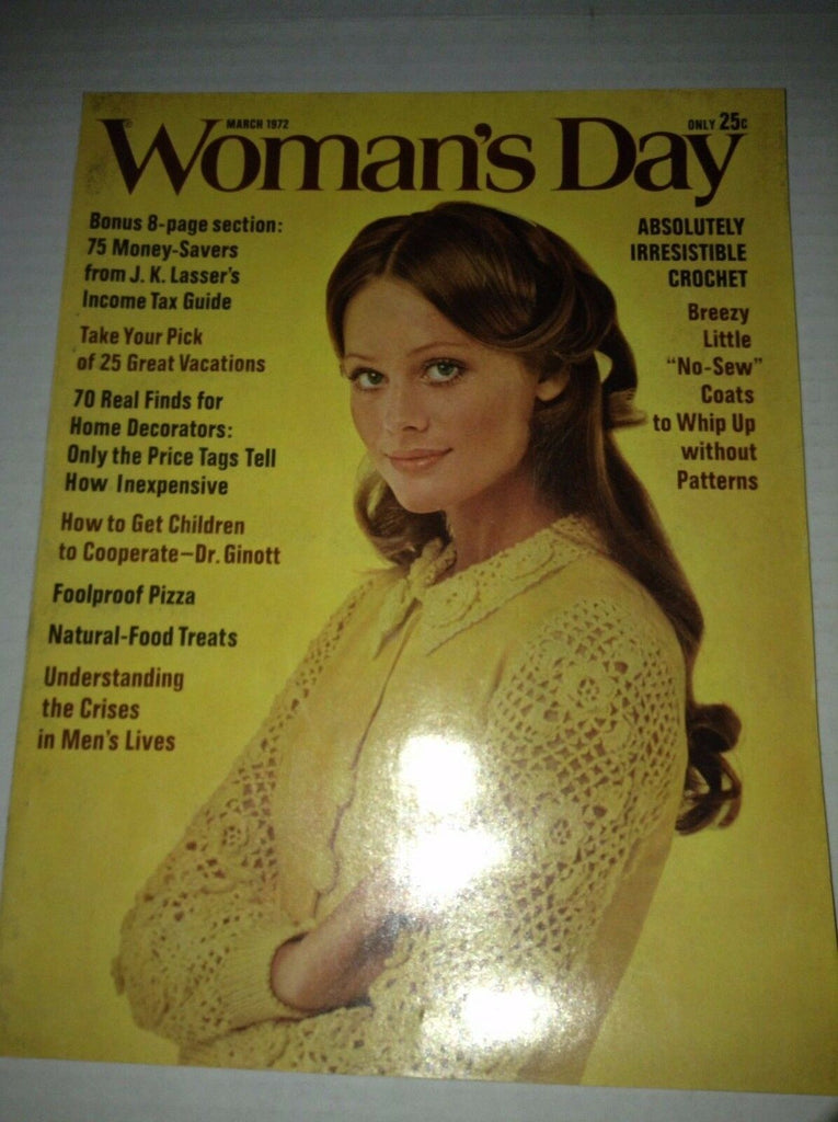 Woman's Day Magazine Fool Proof Pizza March 1972 022517NONRH