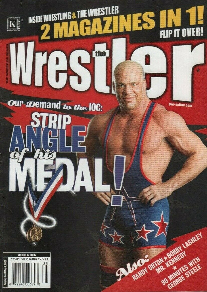 The Wrestler Inside Wrestling Vol.5 2009 Kurt Angle Christian 032619DBE