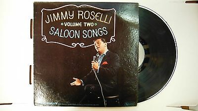 33 RPM Vinyl Jimmy Roselli Saloon Songs United Artists UAL3585 A 110414KME