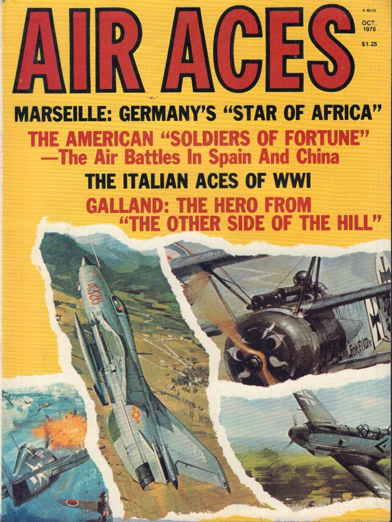 Air Aces Magazine October 1976 Marseille Star Of Africa 081917nonjhe