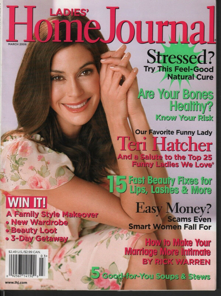 Ladies Home Journal March 2006 Teri Hatcher Lisa DePaulo Kieran Juska 102819DBE