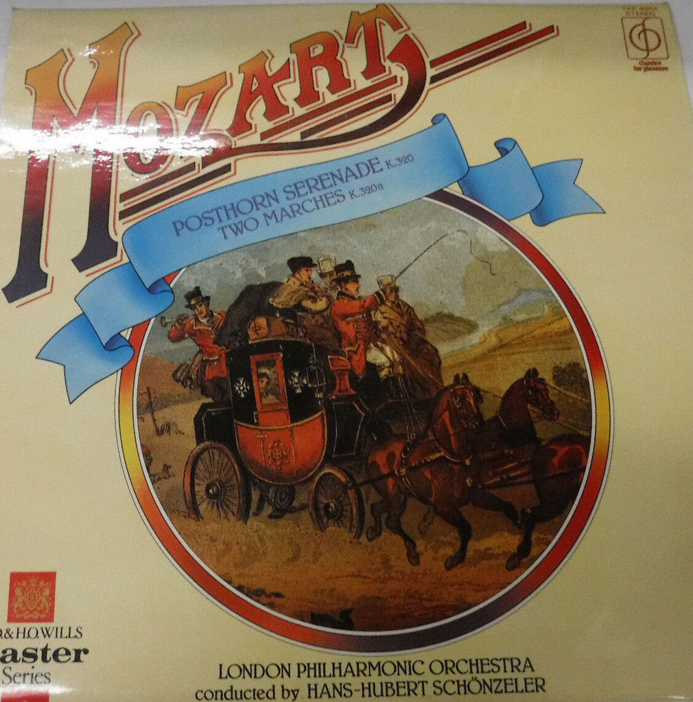 Mozart Posthorn Serenade K.320 Two Marches K.320a CFP40258 vinyl 010218LLE