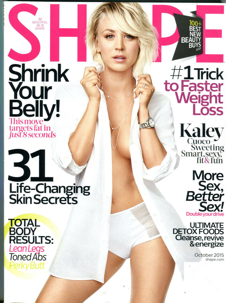 Shape Magazine October 2015 Kaley Cuoco EX 081916jhe