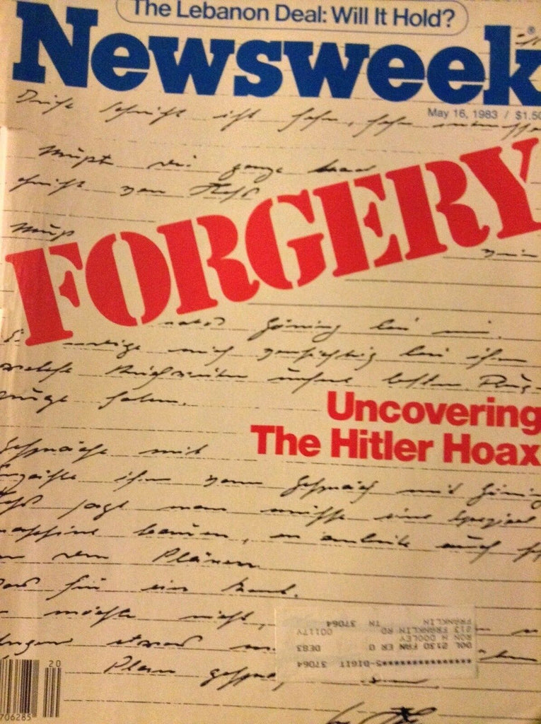 Newsweek Magazine Uncovering A Hoax May 16, 1983 121218nonrh