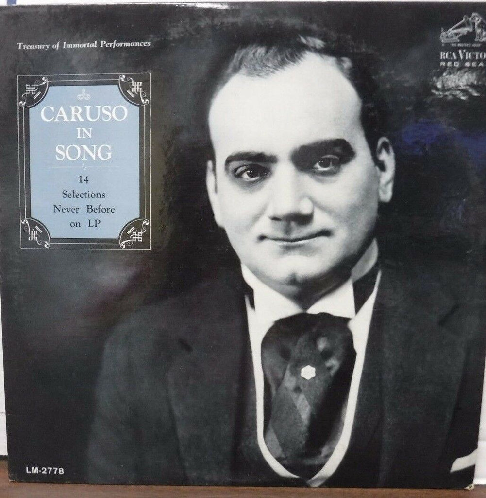 Caruso in Song Monaural LM2778 33RPM 123116LLE