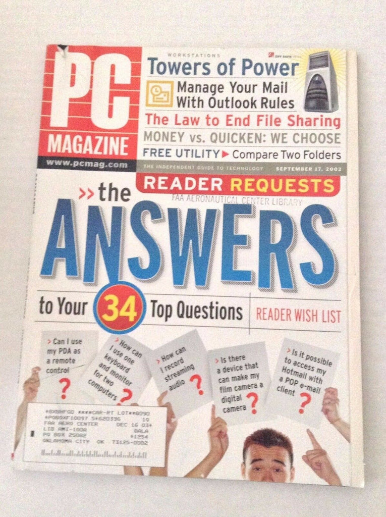 PC Magazine Towers Of Power End File Sharing September 17, 2002 022717NONRH