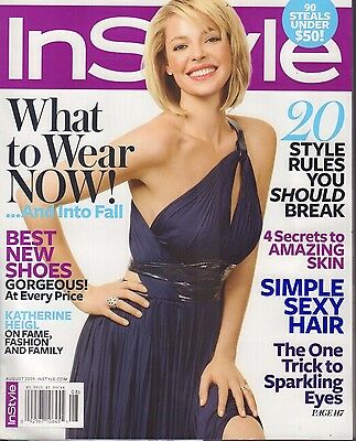 InStyle August 2009 Kathrine Heigl VG 061616DBE