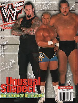 WWF Magazine October 1999 The undertaker VG 121115DBE