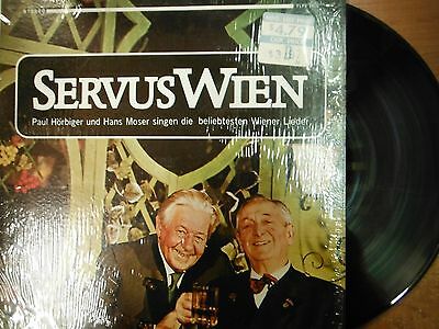 33 RPM Vinyl Paul Horbiger Hans Moser Servus Wien Fiesta Records Stereo 022715SM