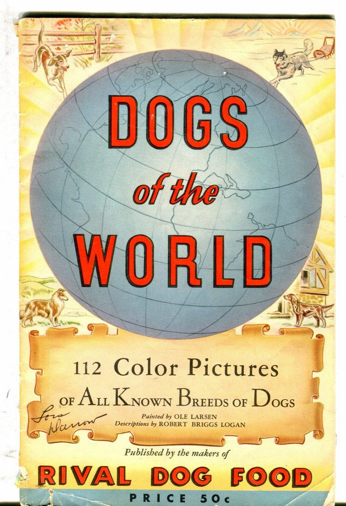 Dogs Of The World Magazine Vintage Rival Dog Food 062617nonjhe