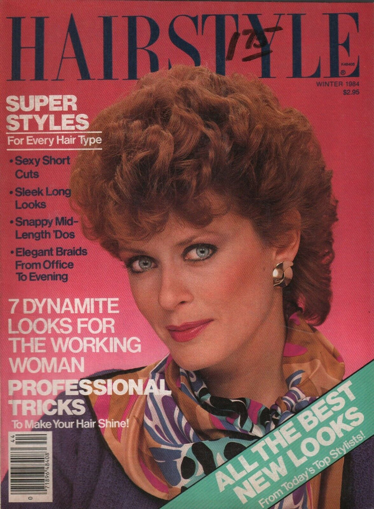 Hairstyle Winter 1984 Vintage Beauty Magazine 072619AME2