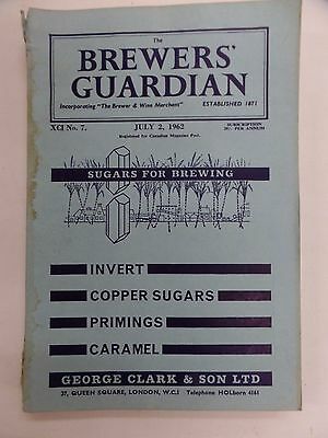 The Brewers Guardian July 2 1962 Sugars For Brewing VG 081016DBE