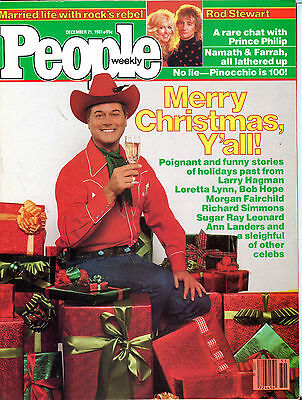 People Magazine December 21 1981 Larry Hagman EX 081716jhe