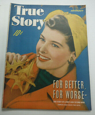 True Story Magazine For Better For Worse November 1942 070115R2