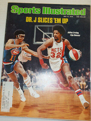 Sports Illustrated Magazine Doctor Julius Erving May 1976 121914R