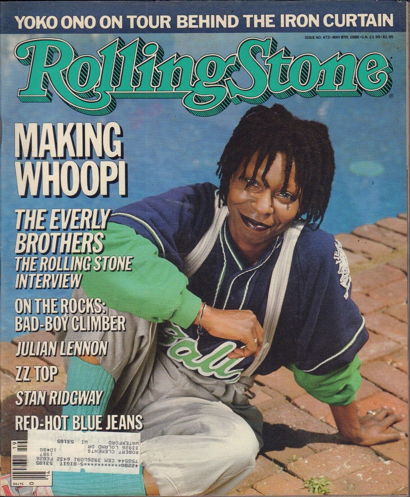 Rolling Stone May 8 1986 Whoopi Goldberg w/ML VG 122816DBE