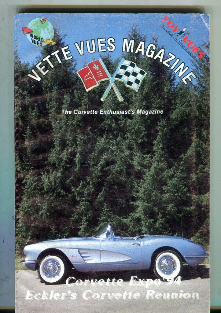 Vette Vues Magazine February 1995 Corvette Expo '94 EX 043017nonjhe